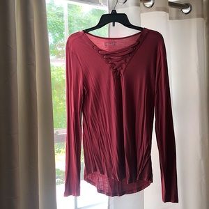 Mudd large long-sleeve shirt.